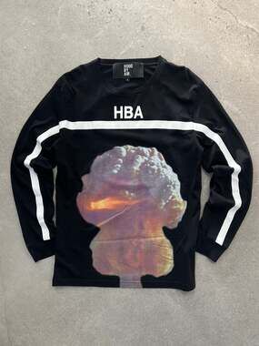 Hood By Air Atomic Bomb Long Sleeve Shirt - L